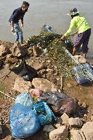 Plastic pollution research in Laos