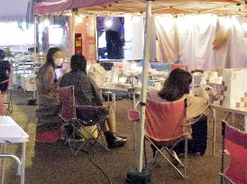 Cafe bus in Tokyo for troubled young women