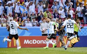 Football: Lionel Messi at 2018 World Cup