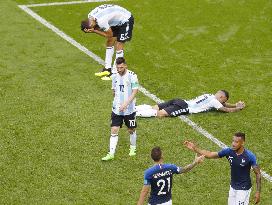 Football: Lionel Messi at 2018 World Cup