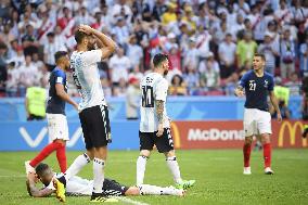 Football: Lionel Messi at 2018 World Cup