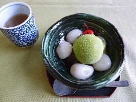 New "wagashi" Japanese confectionery