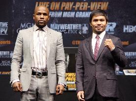 Boxing: Floyd Mayweather and Manny Pacquiao