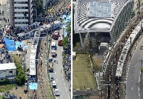 15th anniversary of train derailment in western Japan