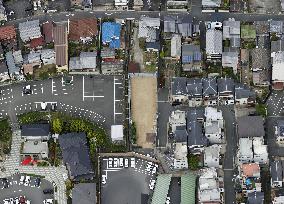 Site of former Kyoto Animation studio