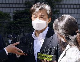 First hearing of former S. Korean Justice Minister Cho
