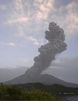 Sakurajima eruption