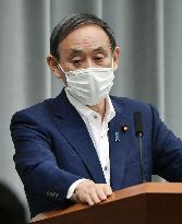 Japanese Chief Cabinet Secretary Suga