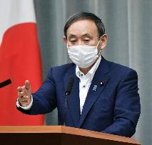 Japanese Chief Cabinet Secretary Suga