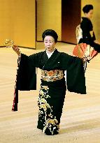 Traditional Japanese dance