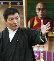 Tibetan government-in-exile leader Lobsang Sangay