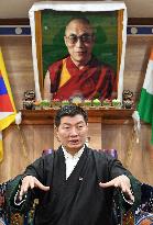 Tibetan government-in-exile leader Lobsang Sangay