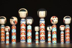 "Kokeshi" Japanese wooden dolls