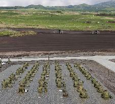 SDF training near Mt. Fuji