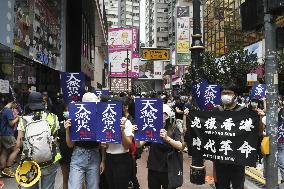 Protest in Hong Kong