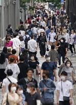 1st weekend after end of Japan's coronavirus emergency