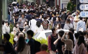 1st weekend after end of Japan's coronavirus emergency