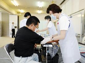 Coronavirus antibody test in Japan