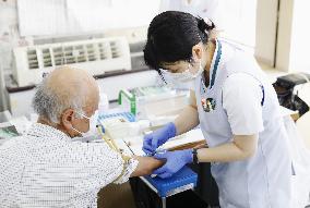 Coronavirus antibody test in Japan