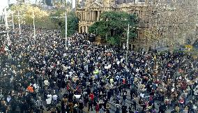 Sydney protest over George Floyd killing