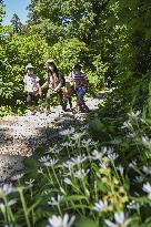 Season opening of Japan mountain for climbing