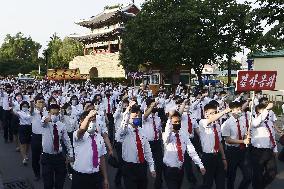 North Korean protest at defectors' flyer distribution