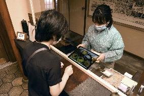 Anti-virus measure at Japanese-style inn