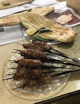 Lamb dishes in Afghanistan