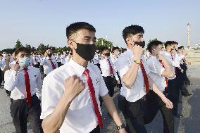North Korean protest at defectors' flyer distribution