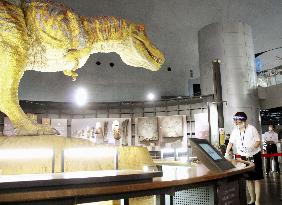Reopening of dinosaur museum in Japan