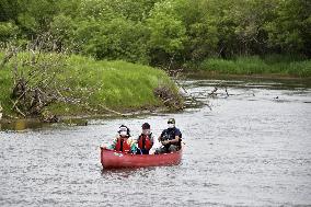 Kushiro marsh in Hokkaido