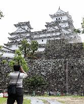 Himeji Castle reopens after COVID-19 closure