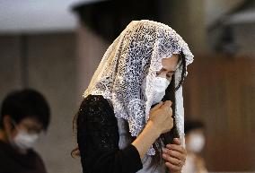 Mass resumes at Tokyo's St. Mary's Cathedral