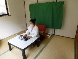 Hostel rooms for teleworking