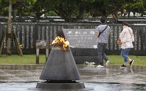 75th anniv. of end of World War II Okinawa battle