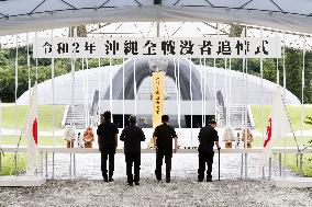 75th anniv. of end of World War II Okinawa battle