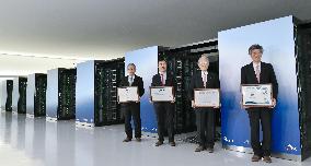 Japan's new supercomputer ranked fastest in world