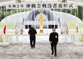 75th anniv. of end of World War II Okinawa battle