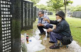 75th anniversary of end of World War II Okinawa battle