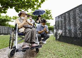 75th anniv. of end of World War II Okinawa battle