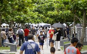 75th anniv. of end of World War II Okinawa battle