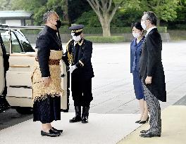 Tonga's new ambassador to Japan