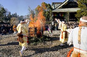 Annual charm burning ritual