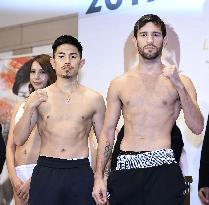 Boxing: Weigh-in for Ioka-Cintron WBO match