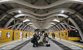 Renovated Shibuya metro station