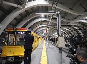 Renovated Shibuya metro station