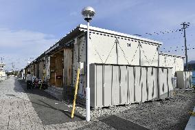 Temporary housing for victims of 2018 torrential rain