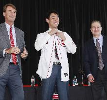 Baseball: Shogo Akiyama joins Cincinnati Reds