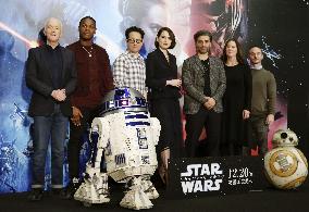 Promotion of new Star Wars film in Japan