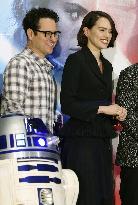 Promotion of new Star Wars film in Japan